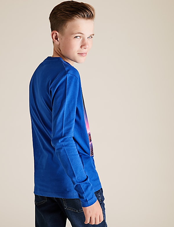 Pure Cotton Space Raiders T-Shirt (6-16 Yrs)