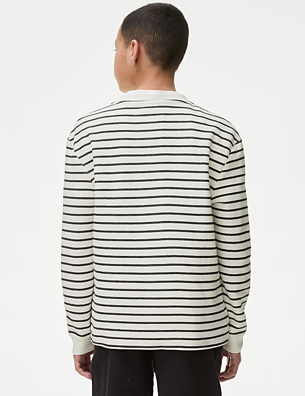 Cotton Rich Striped Top (6-16 Yrs) - VN