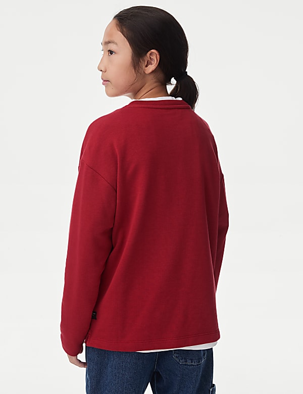 Cotton Rich Top (6-16 Yrs) - HU