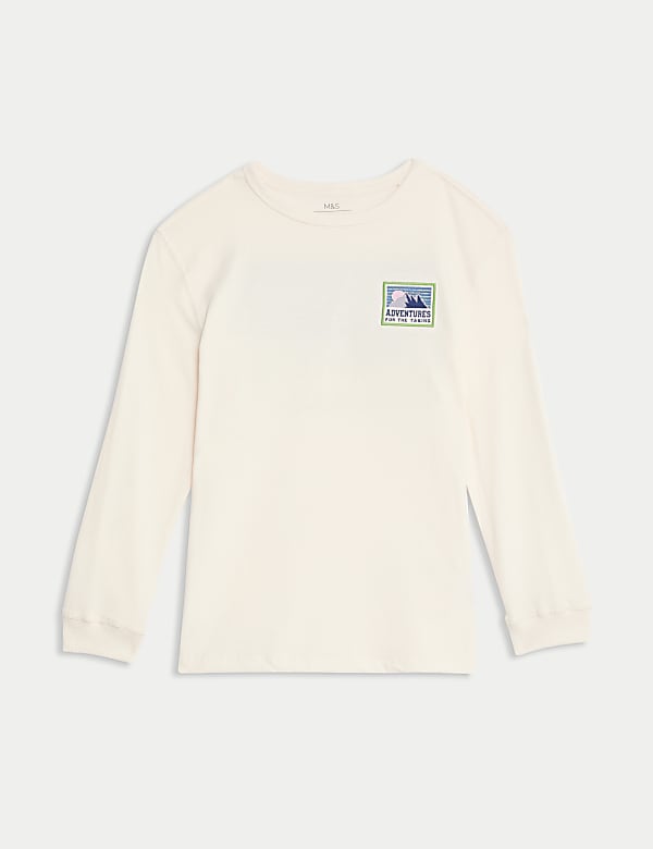 Pure Cotton Adventure Graphic Top (6-16 Yrs) - CY