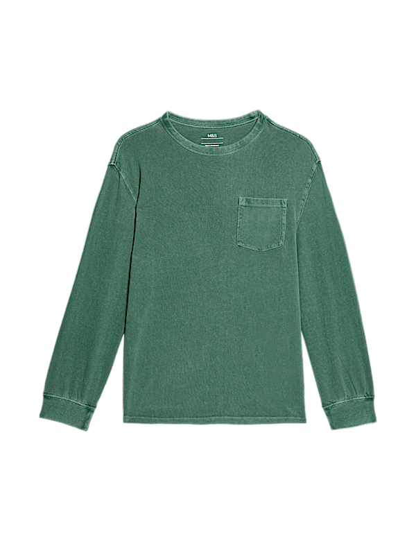 Garment Dye LS Top