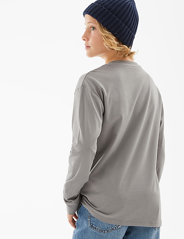 Pure Cotton Music Is Life Slogan Top (6-16 Yrs)