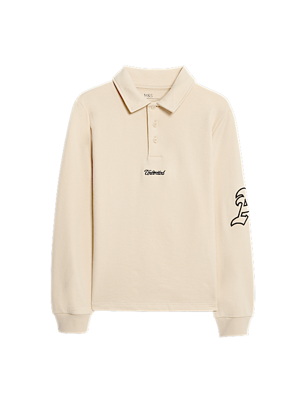 Cotton Rich Rugby Top (6-16 Yrs)