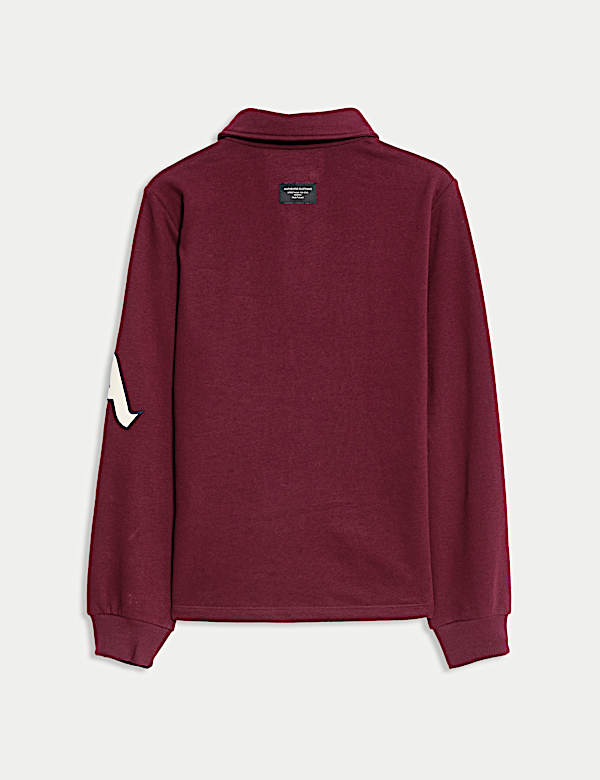 Cotton Rich Rugby Top (6-16 Yrs)