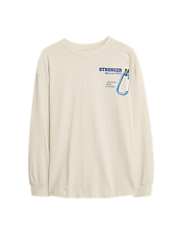 Pure Cotton Graphic Top (6-16 Yrs)