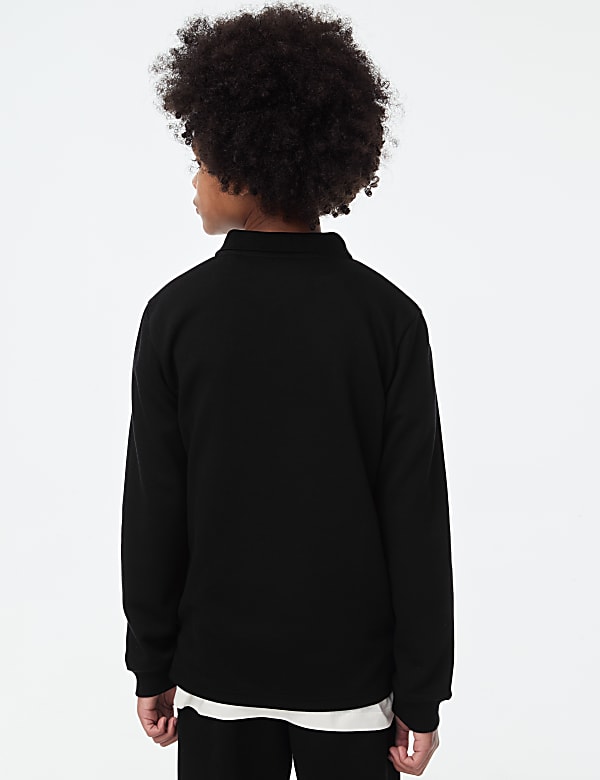 Cotton Blend Polo Shirt (6-16 Yrs) - DE