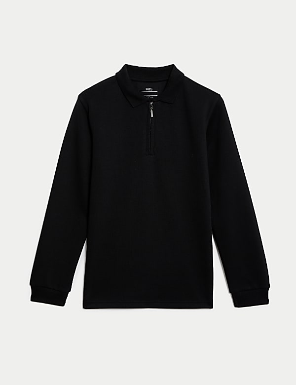 Cotton Blend Polo Shirt (6-16 Yrs) - DE