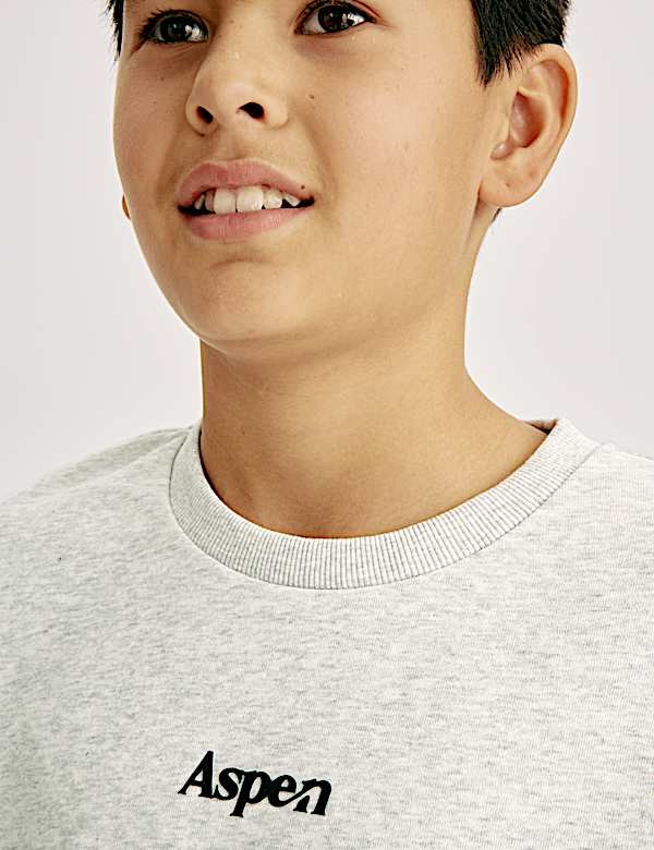 Cotton Rich Graphic Sweatshirt (6-16 Yrs) - MX