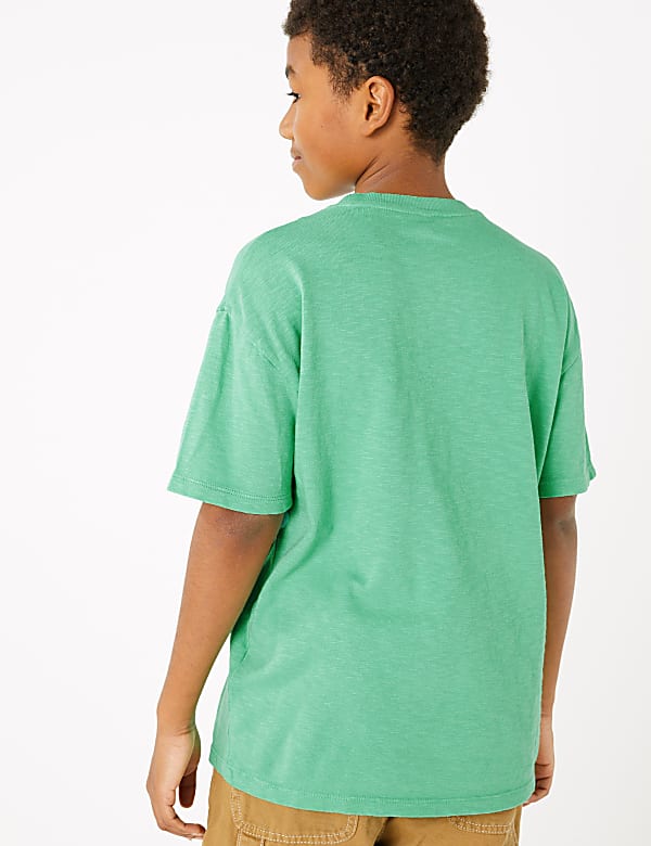 Cotton Rebel Rebel Slogan T-Shirt (6-16 Years)