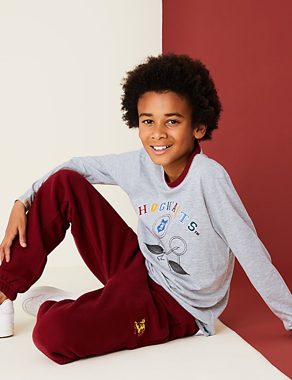 Harry Potter™ Hogwarts Cotton Rich Top (2-16 Yrs)