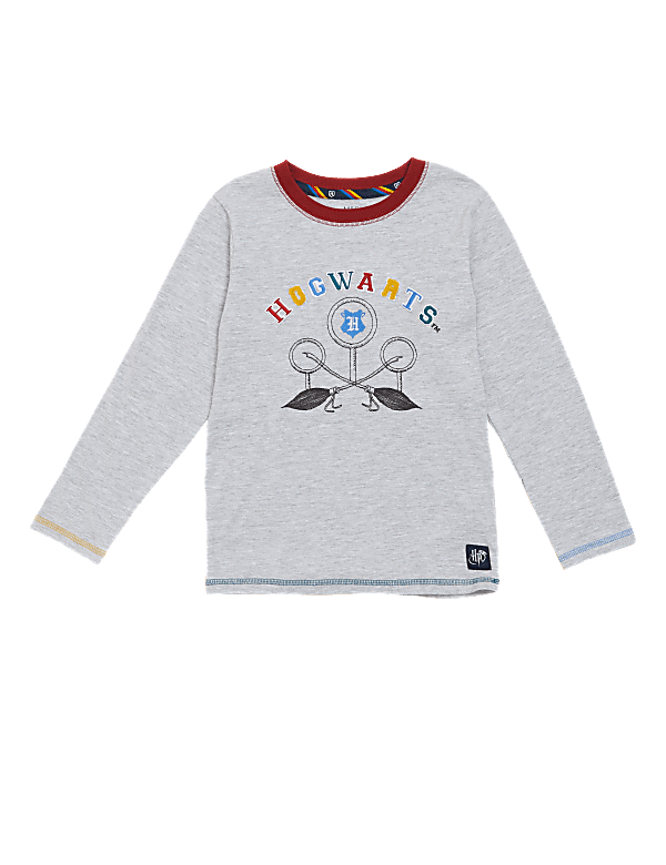 Harry Potter™ Hogwarts Cotton Rich Top (2-16 Yrs)