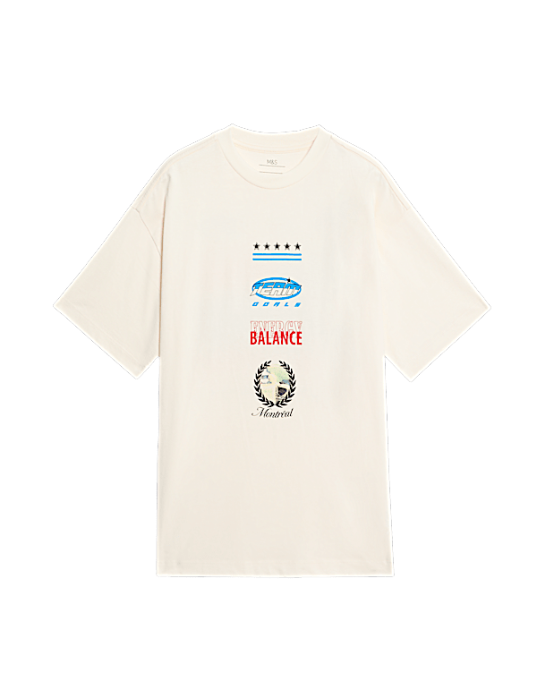 Pure Cotton Motor Racing Graphic T-Shirt (6-16 Yrs)