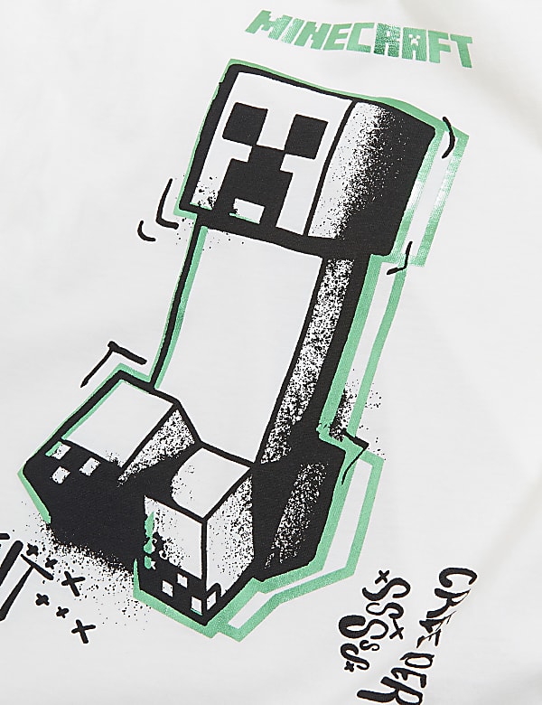 Pure Cotton Minecraft™ T-Shirt (6-16 Yrs)