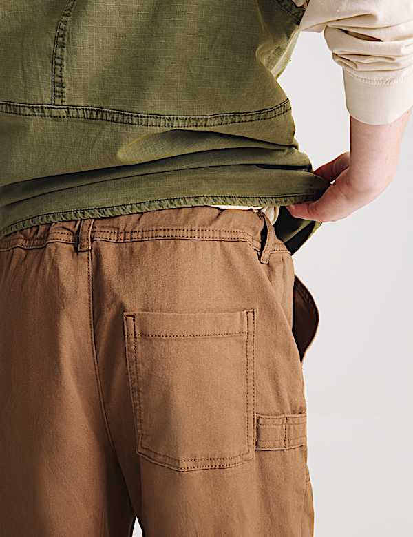 Cotton Rich Cargo Trousers (6-16 Years) - NZ
