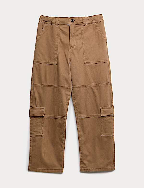 Cotton Rich Cargo Trousers (6-16 Years) - NZ