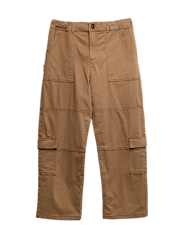 Cotton Rich Cargo Trousers (6-16 Yrs)