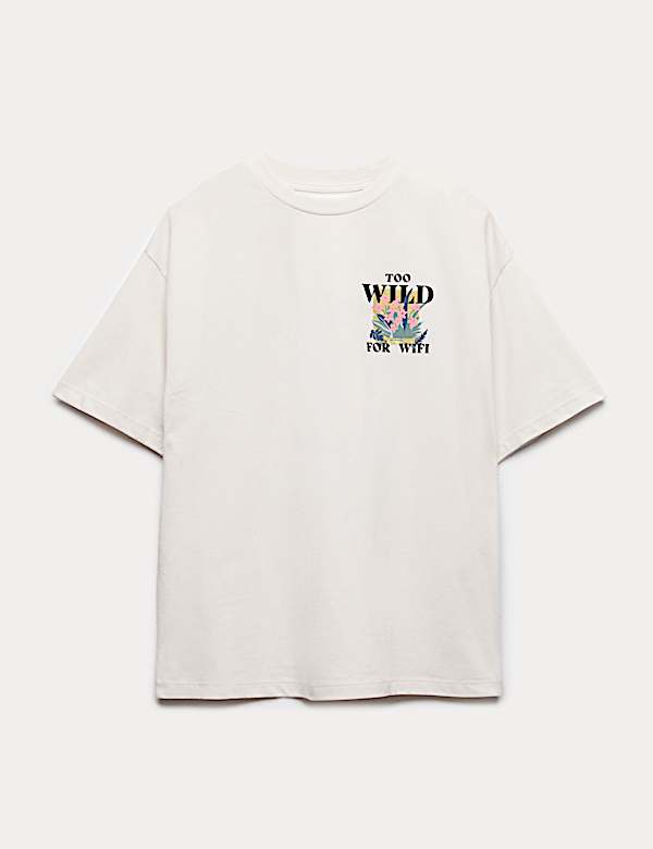 Koszulka z grafiką na plecach 100% bawełny (2&ndash;8 lat) - PL