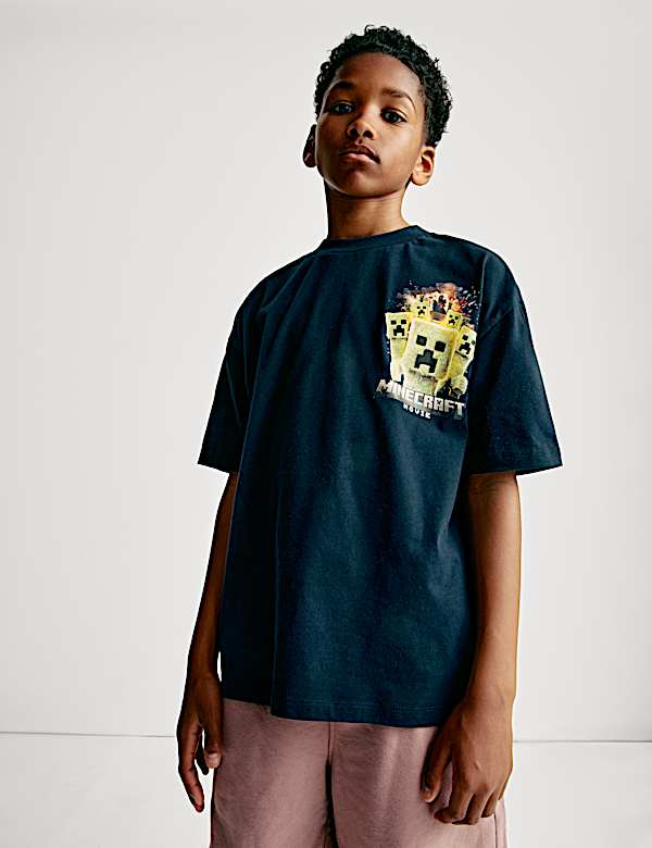 Minecraft&trade; Graphic T-Shirt (8-16 Yrs) - JP