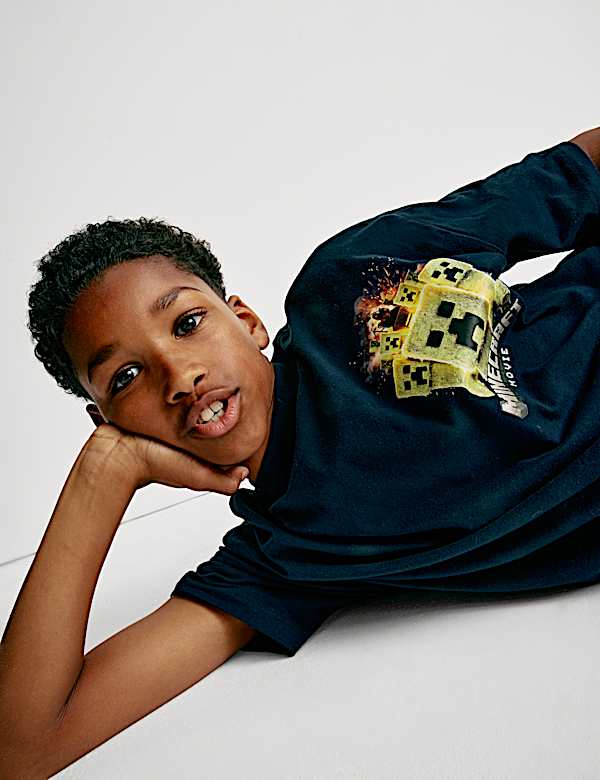 Minecraft&trade; Graphic T-Shirt (8-16 Yrs) - JP