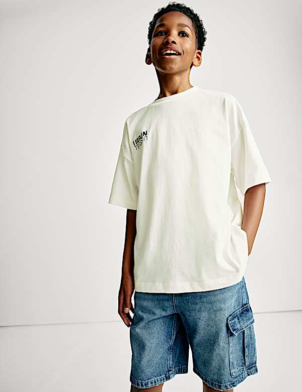Pure Cotton Urban Terrain T-Shirt (6-16 Yrs)