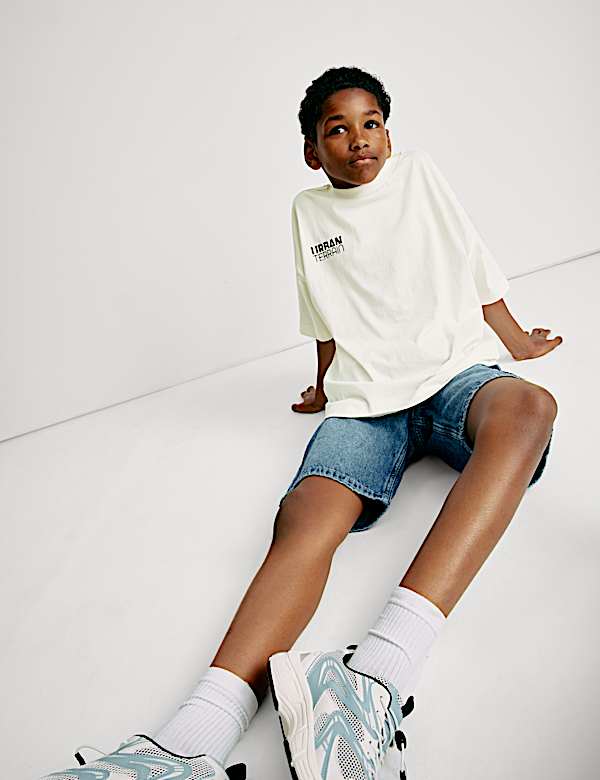 Pure Cotton Urban Terrain T-Shirt (6-16 Yrs)