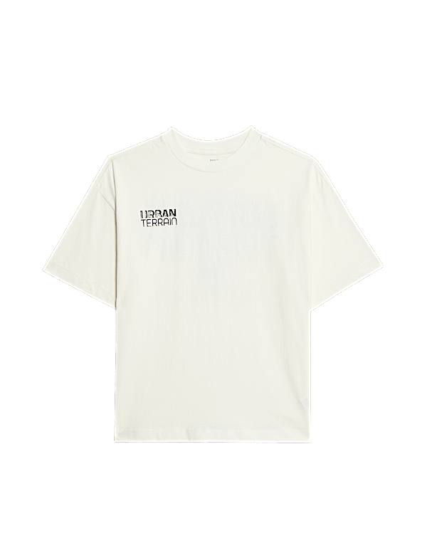 Pure Cotton Urban Terrain T-Shirt (6-16 Yrs)