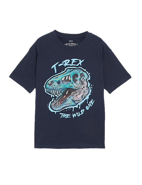 Pure Cotton Dinosaur T-Shirt