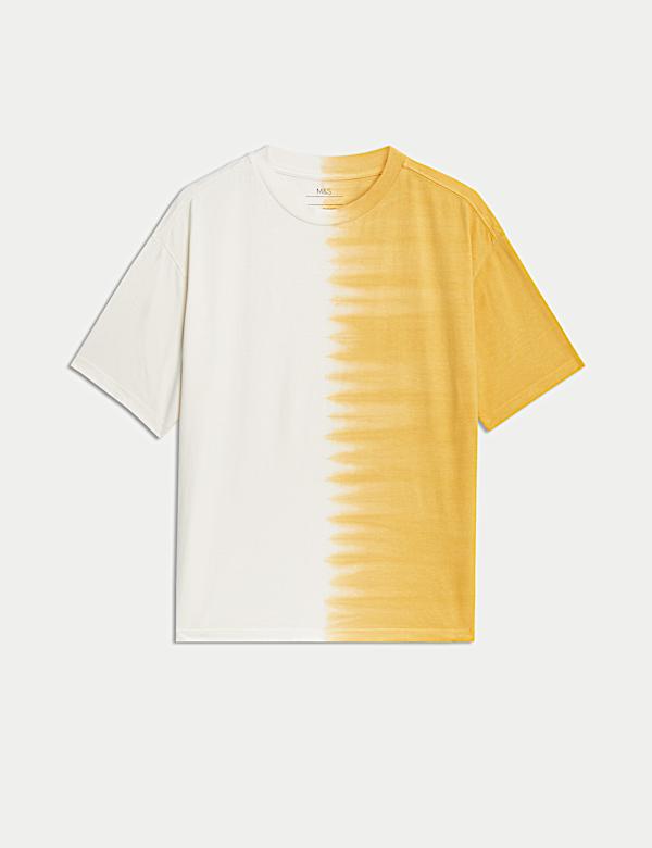 Tričko z čisté bavlny s efektem ombré (6–16 let) - CZ