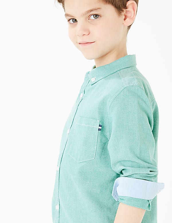 Cotton Oxford Shirt (6-16 Yrs)