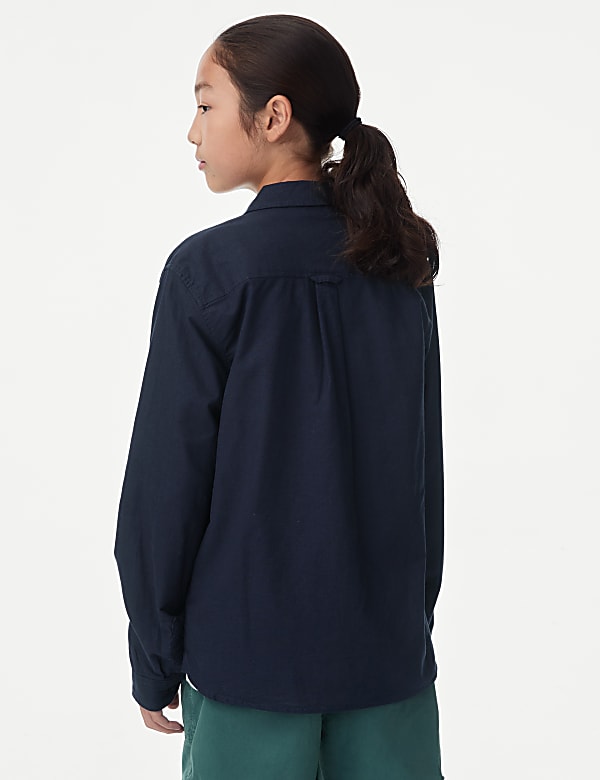 Pure Cotton Oxford Shirt (6-16 Yrs)