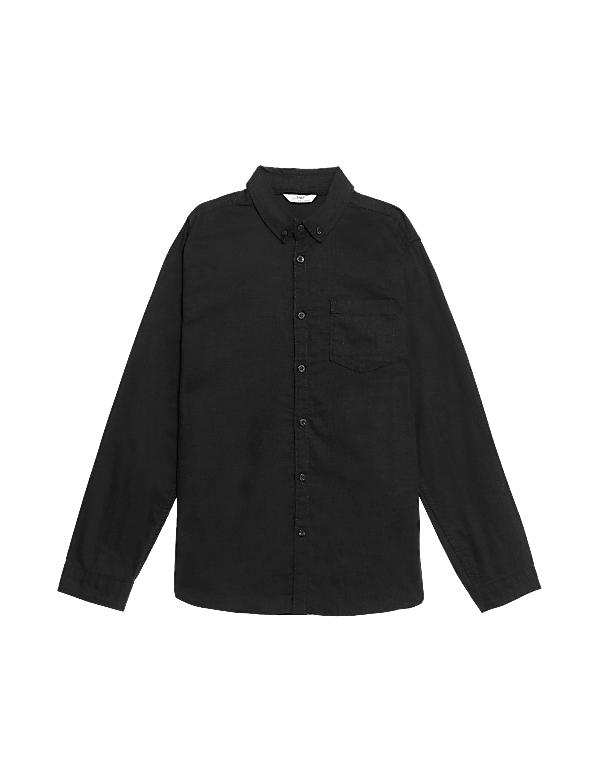 Pure Cotton Oxford Shirt (6-16 Yrs)