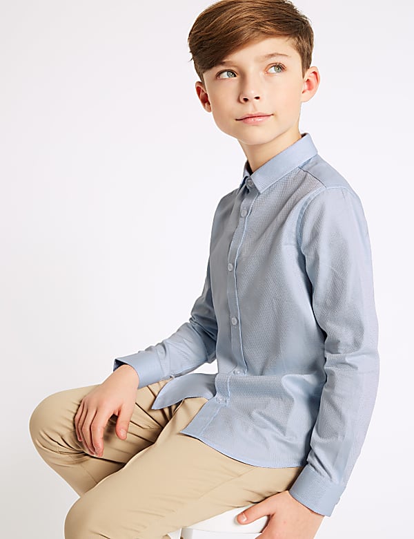 Pure Cotton Shirt (3-16 Yrs)