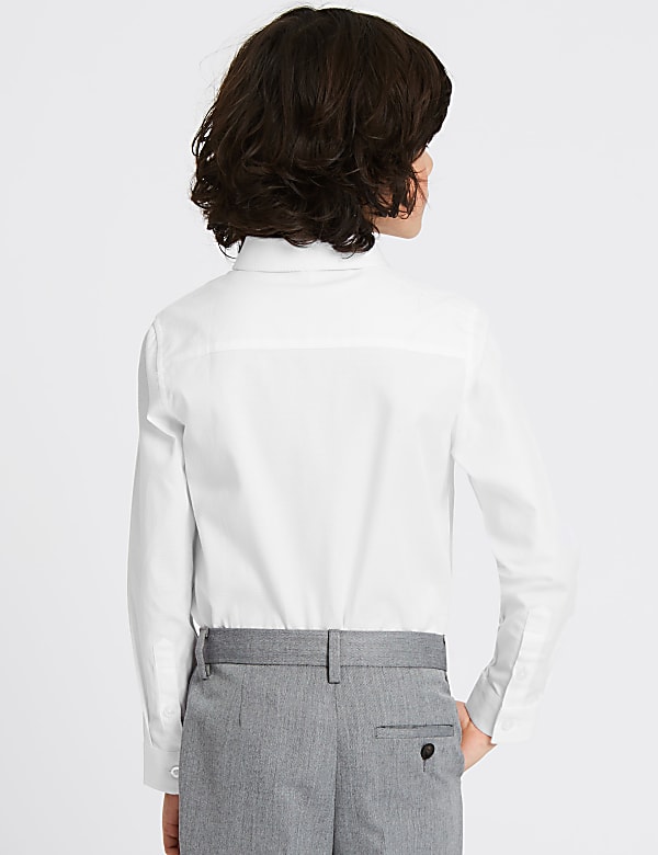 Pure Cotton Textured Shirt (3-16 Yrs)