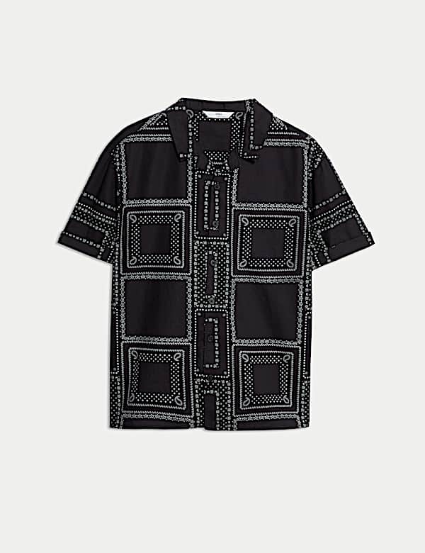 Pure Cotton Patterned Shirt (2-8 Yrs) - JP