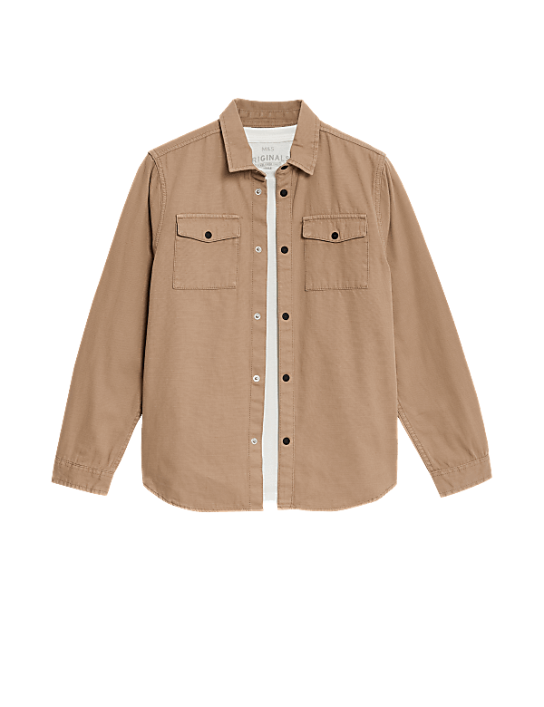 2pc Pure Cotton Shirt & T-Shirt (6-16 Yrs)