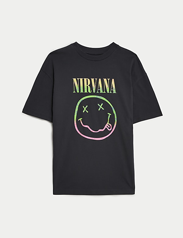 Nirvana t shirt official top