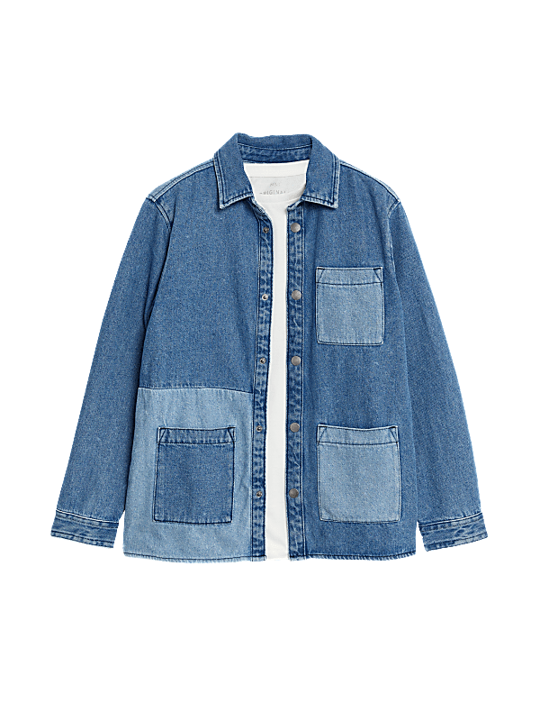 2pc Denim Shirt & T-Shirt Set (6-16 Yrs)