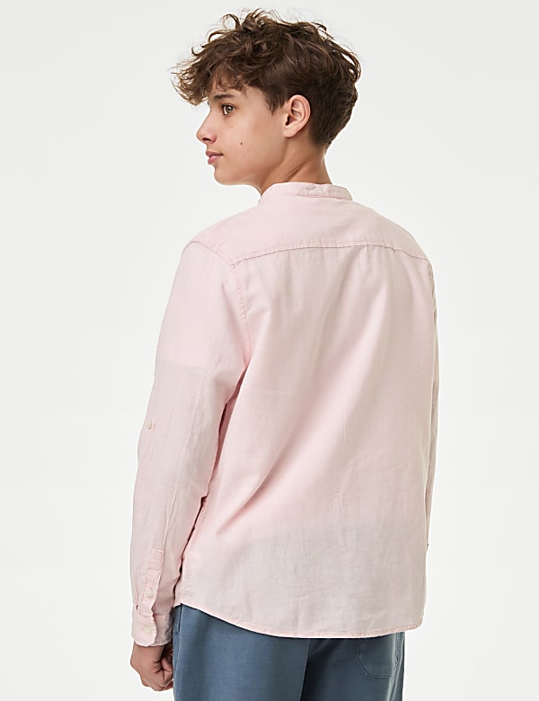 Cotton Rich Grandad Shirt (6-16 Yrs)
