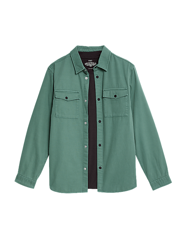 Pure Cotton Shirt & T-Shirt Set (6-16 Yrs)