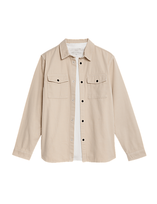 Pure Cotton Shirt & T-Shirt Set (6-16 Yrs)