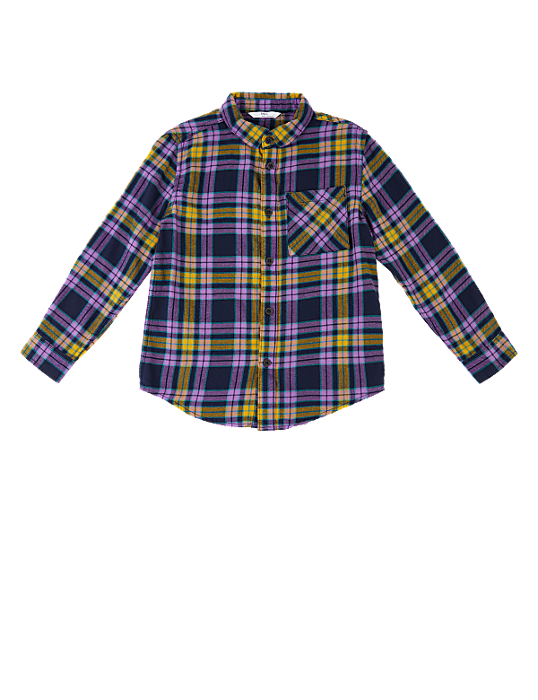 Cotton Checked Shirt (6-16 Yrs)