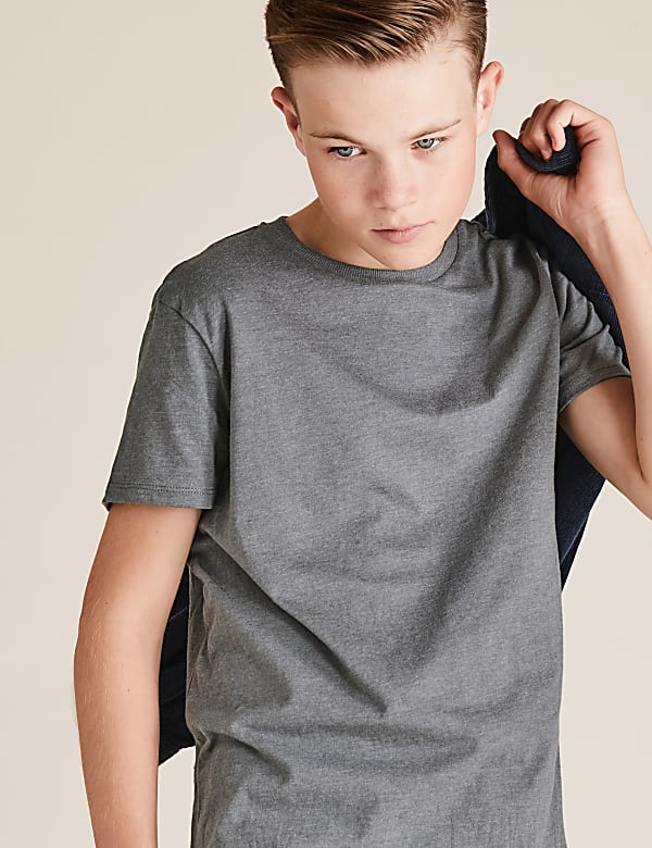 2 Piece Cotton Cord Shirt & T-Shirt Set (6-16 Yrs)
