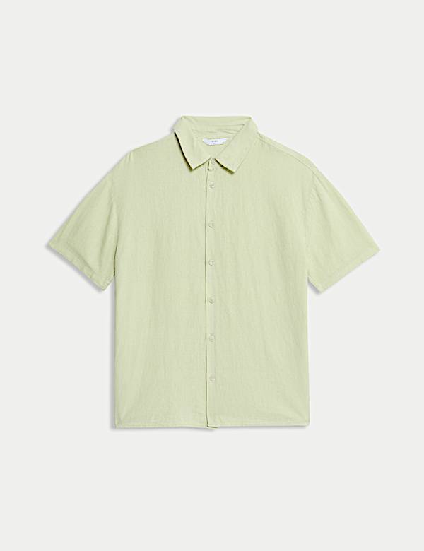 Linen Rich Shirt (2-16 Yrs) - JP