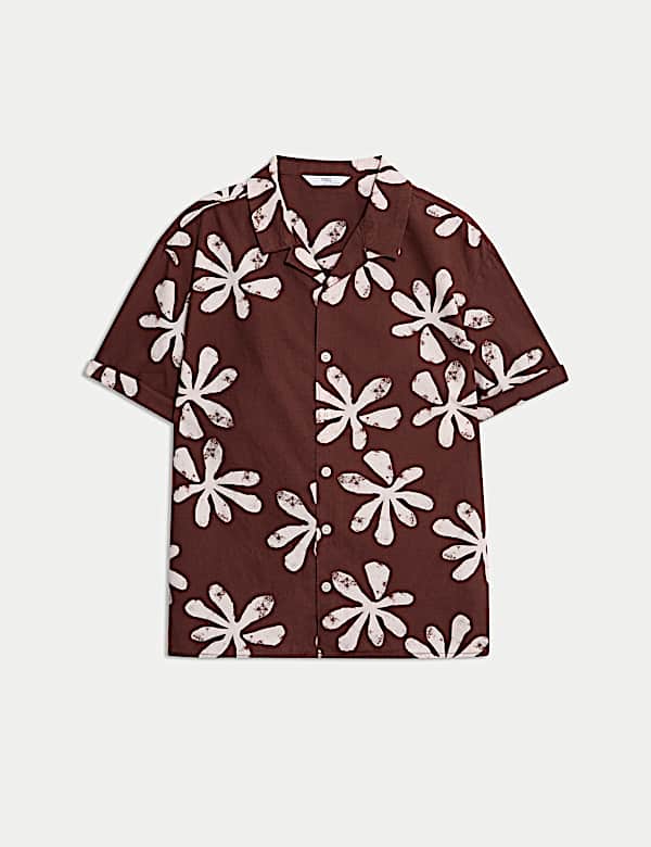 Pure Cotton Printed Shirt (6 - 16 Yrs) - NO