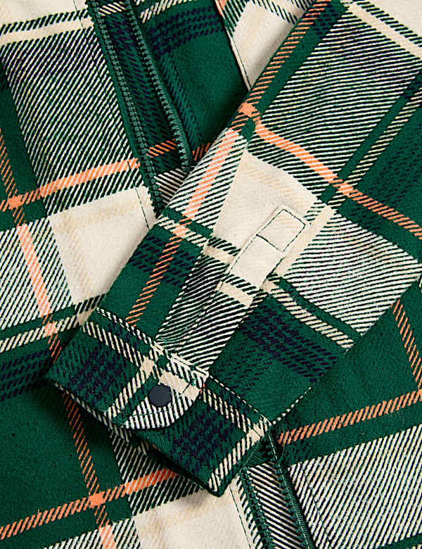 Pure Cotton Check Shirt (6-16 Yrs)