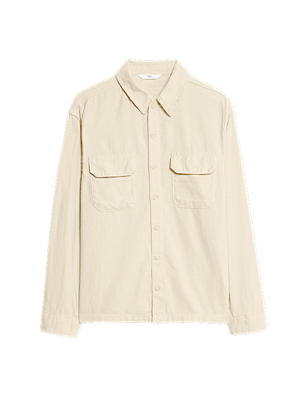 Pure Cotton Utility Pocket Shirt (6-16 Yrs)