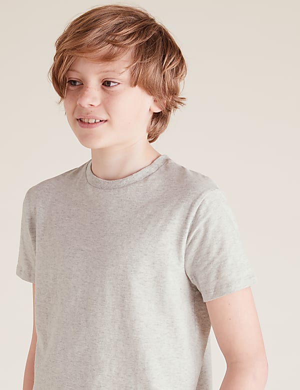 2pc Cotton Shark Shirt & T-Shirt (6-16 Yrs)