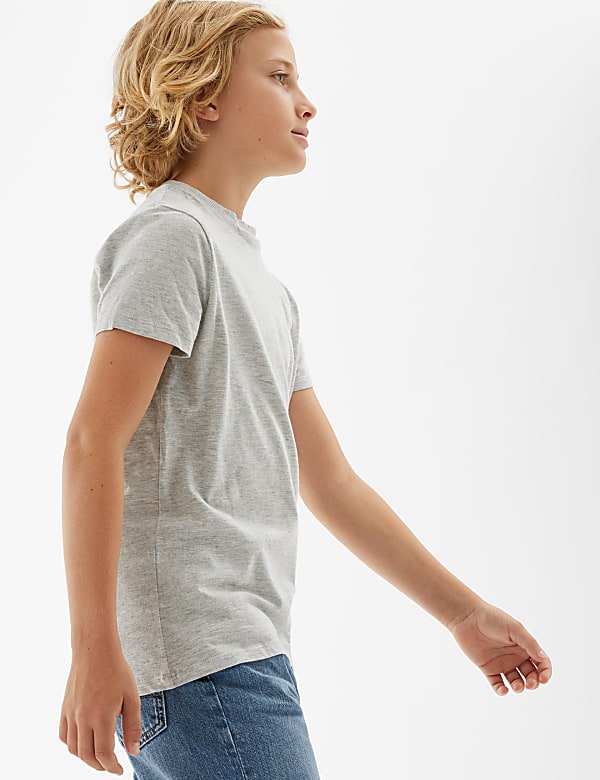 2pc Pure Cotton Twill Shirt and T-Shirt Set (6 - 16 Yrs)