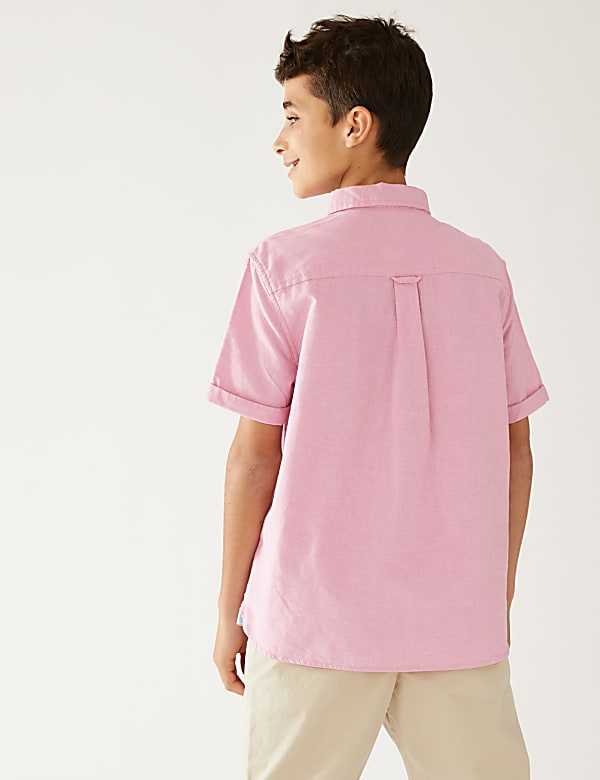 Pure Cotton Plain Shirt