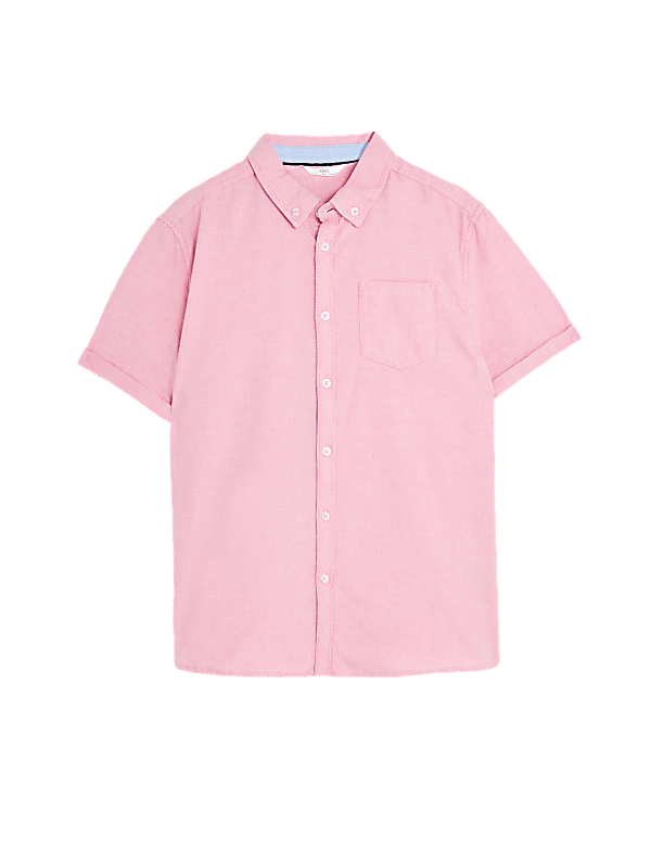 Pure Cotton Plain Shirt
